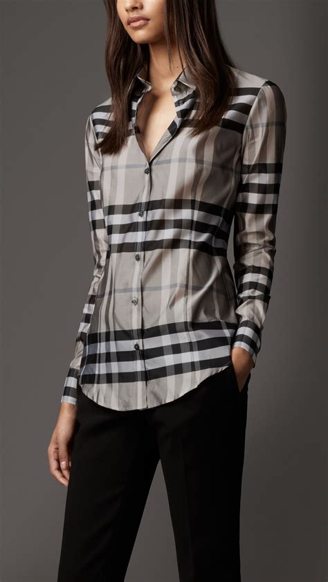 burberry style shirt womens|female Burberry shirts on sale.